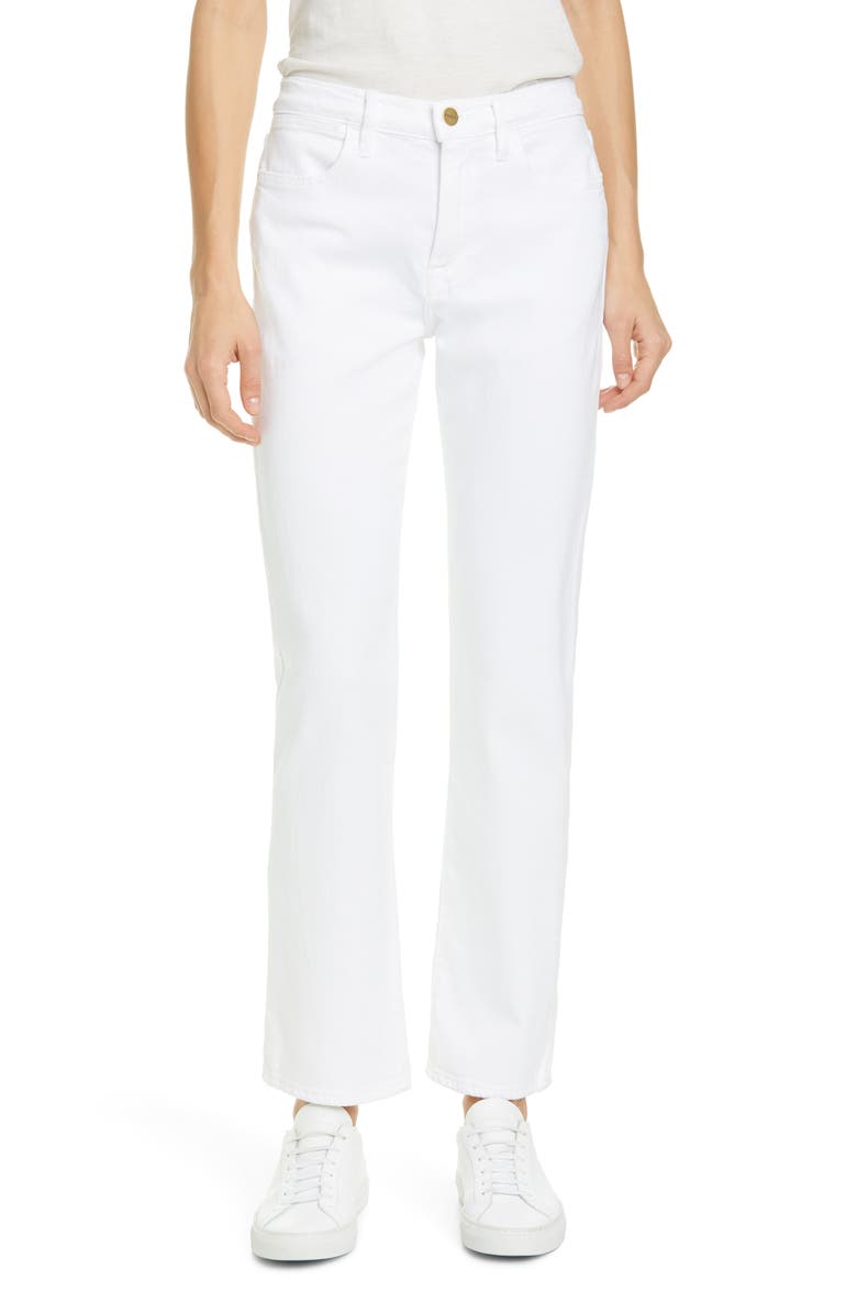 FRAME Le Hollywood High Waist Straight Leg Jeans, Main, color,