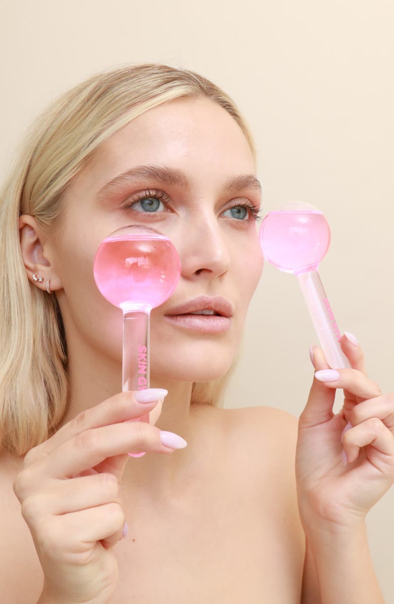 Skin Gym Pink Liquid Cryocicles Facial Globes, Alternate, color,