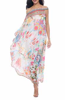 RANEES One Shoulder Maxi Dress