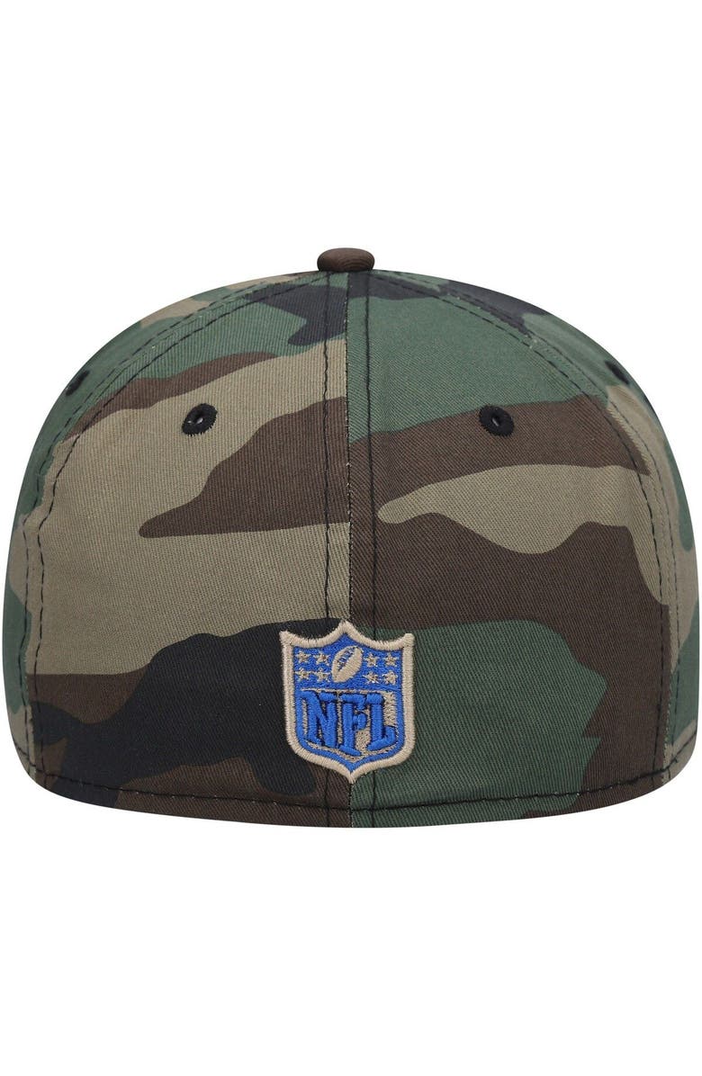 New Era Men's New Era Camo Los Angeles Rams Woodland 59FIFTY Fitted Hat, Alternate, color, 