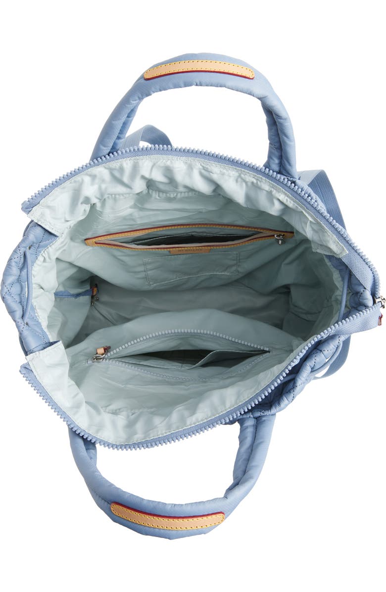 MZ Wallace Metro Quilted Nylon Convertible Backpack, Alternate, color,
