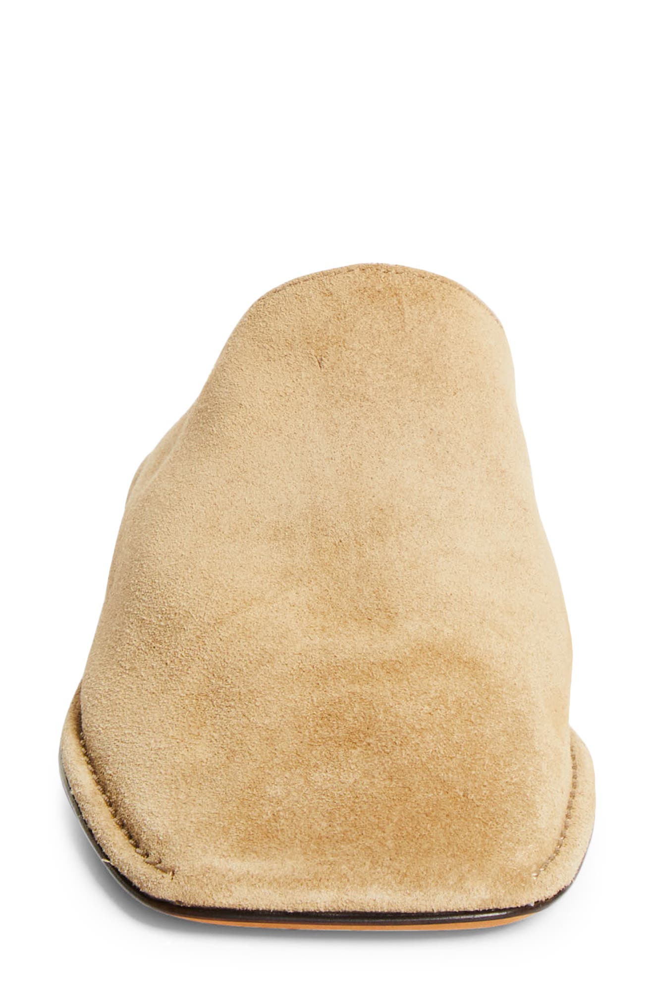 The Row Piper Mule, Alternate, color, Mud Brown