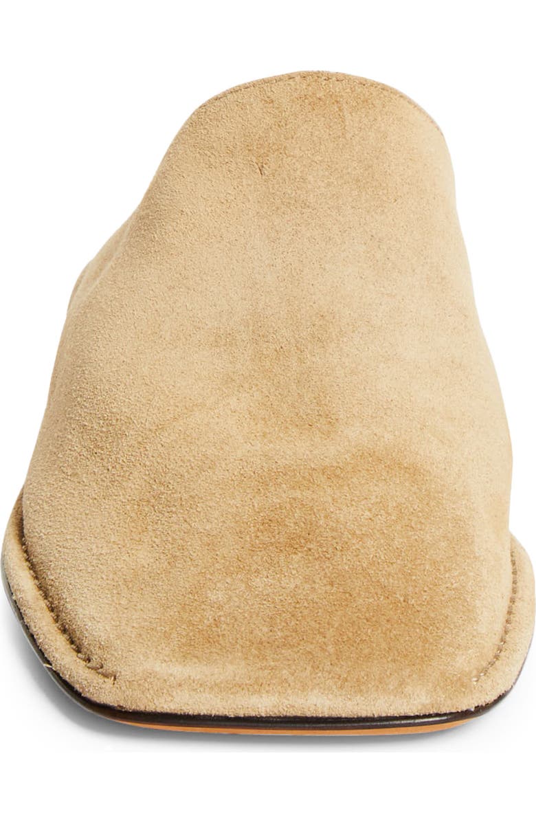 The Row Piper Mule, Alternate, color, Mud Brown