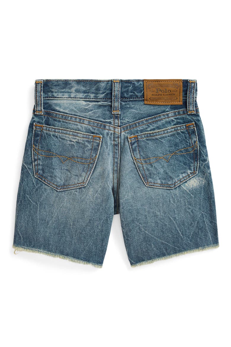 Kids' Cutoff Denim Shorts, Alternate, color, FALCON