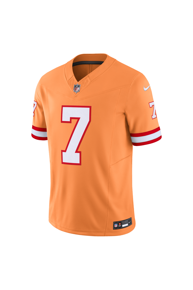 Men's Nike Bucky Irving Orange Tampa Bay Buccaneers Alternate 2 Throwback Vapor F.U.S.E. Limited Jersey, Alternate, color, Orange