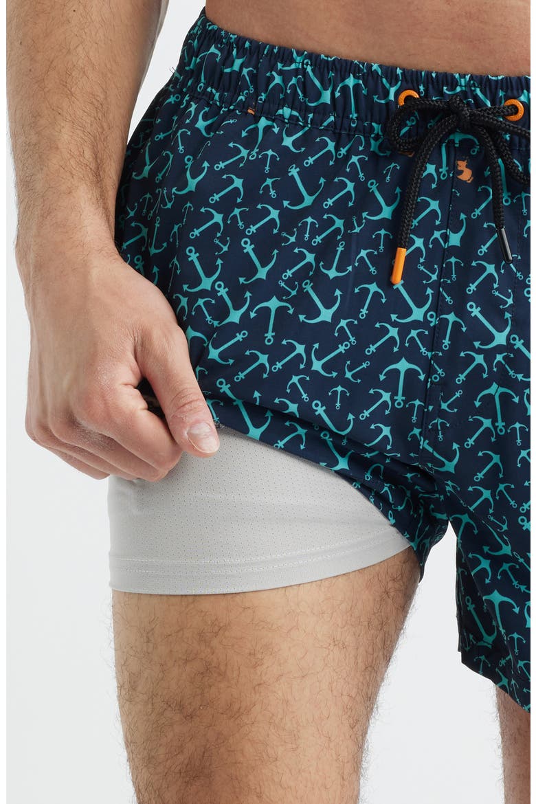 Ademir Swim Trunks, Alternate, color, ANCHORS - ECO DIVER