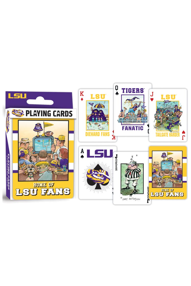 LSU Tigers Fan Deck Playing Cards, Alternate, color, Multicolor