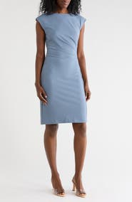 NORDSTROM RACK Ruched Midi Dress