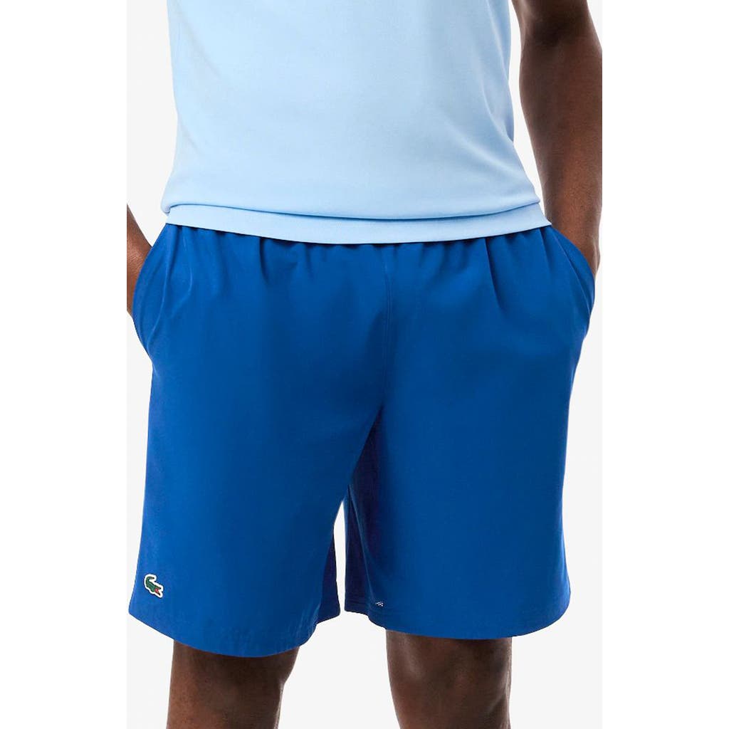 Lacoste Tech Shorts In Blue