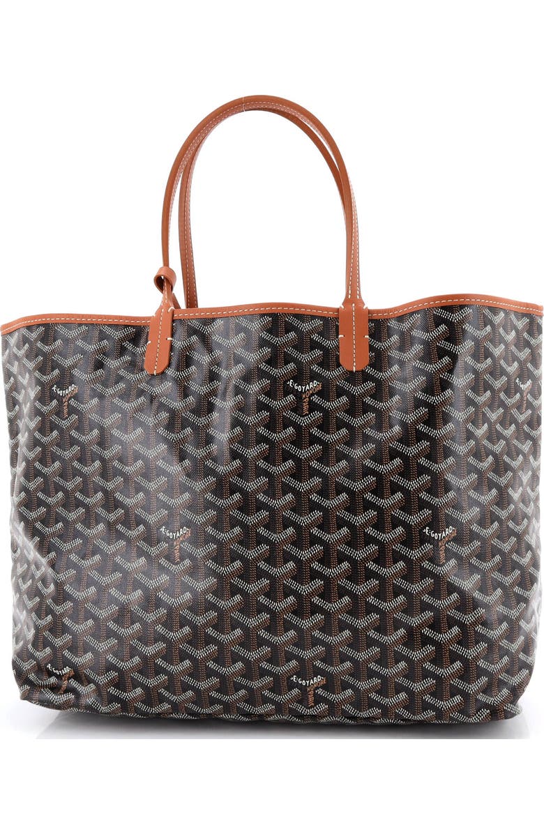 Pre-Owned Goyard Saint Louis Tote Coated Canvas PM, Alternate, color, Brown