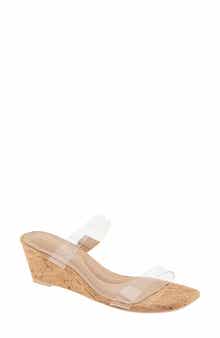 BCBGeneration Stammie Cork Wedge Sandal