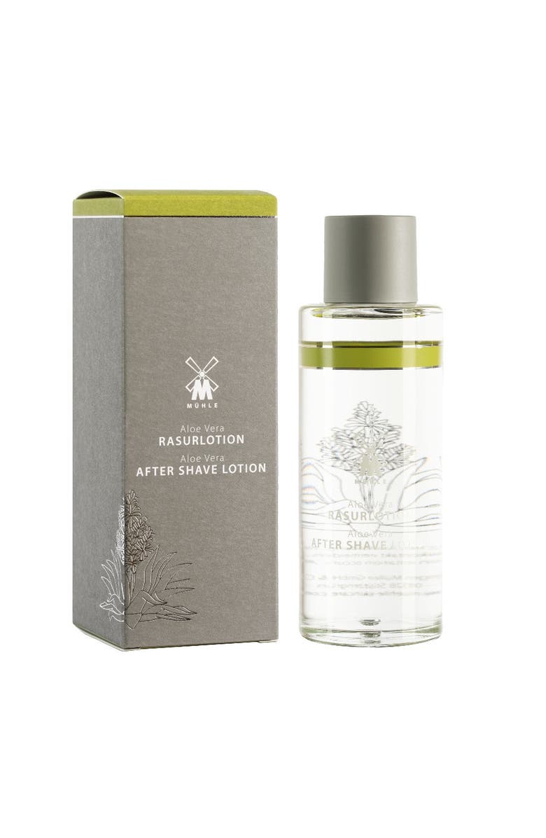 MÜHLE Aloe Vera Aftershave Lotion, Main, color, White