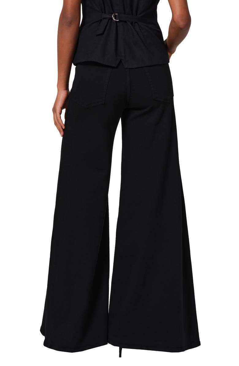 Citizens of Humanity Amari Ultra High Waist Wide Leg Jeans, Alternate, color, Black Currant