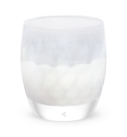 Glassybaby This Day Forward Candle Holder Set In White