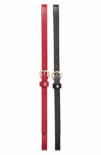 Kate Spade New York set of 2 belts
