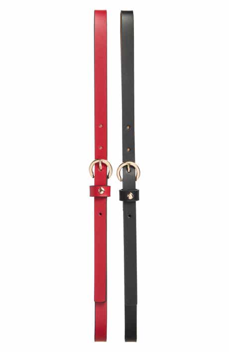 Kate Spade New York set of 2 belts