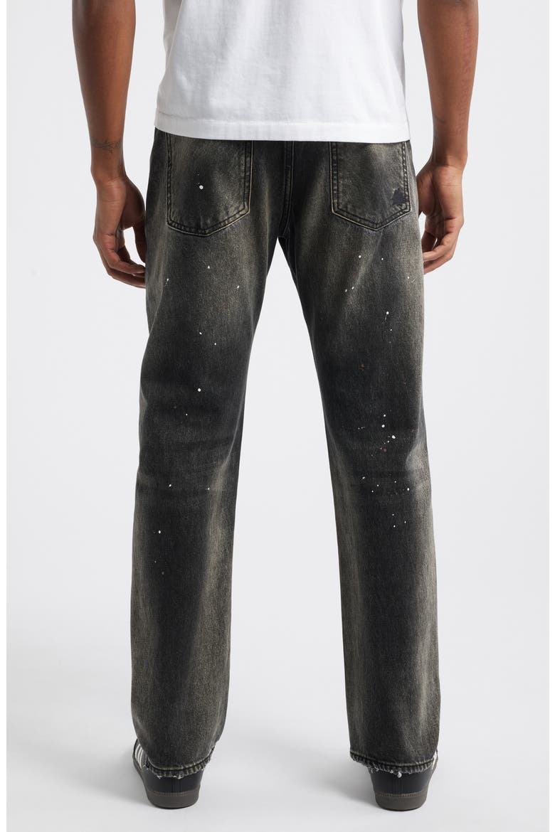 Dark Rider Straight Leg Jeans, Alternate, color, EVO-BLACK