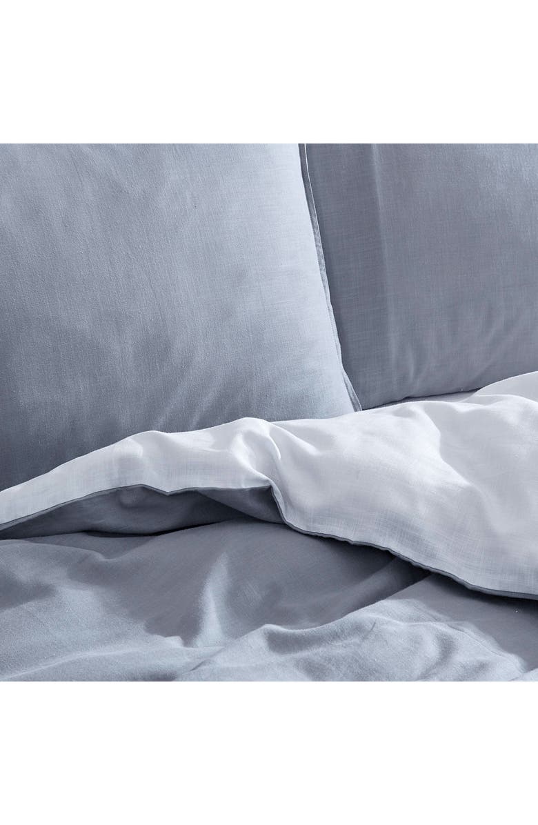 Kenneth Cole Nila Solid Comforter Set, Alternate, color, Smoke / Grey