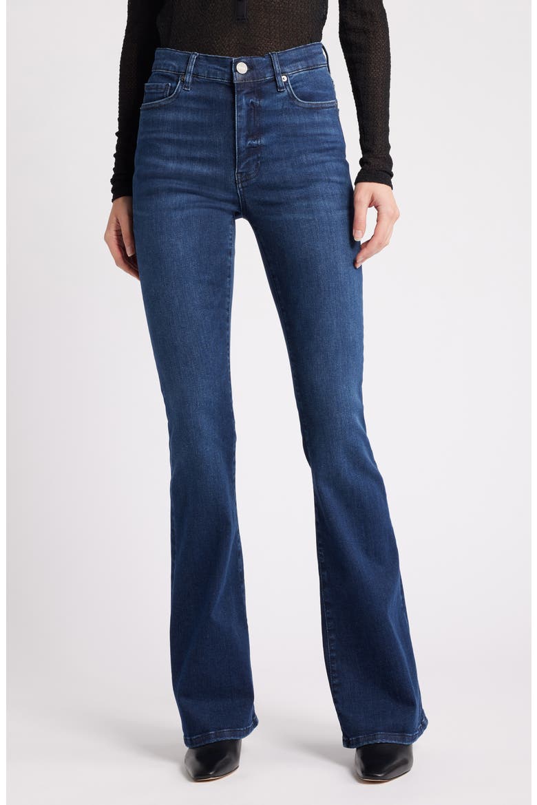 Le High Flare Jeans, Main, color, DANTE