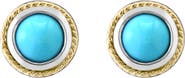 EFFY Turquoise & Diamond Stud Earrings