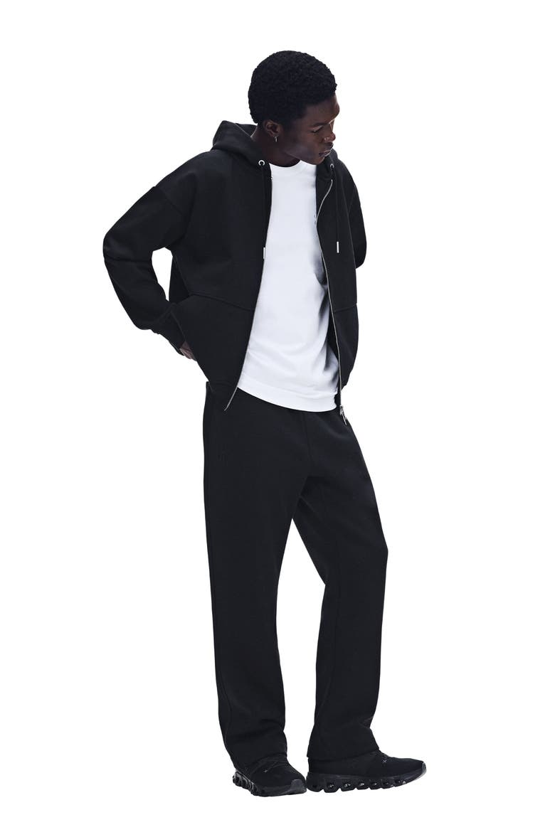 Club Collective Wide Leg Sweatpants, Alternate, color, BLACK