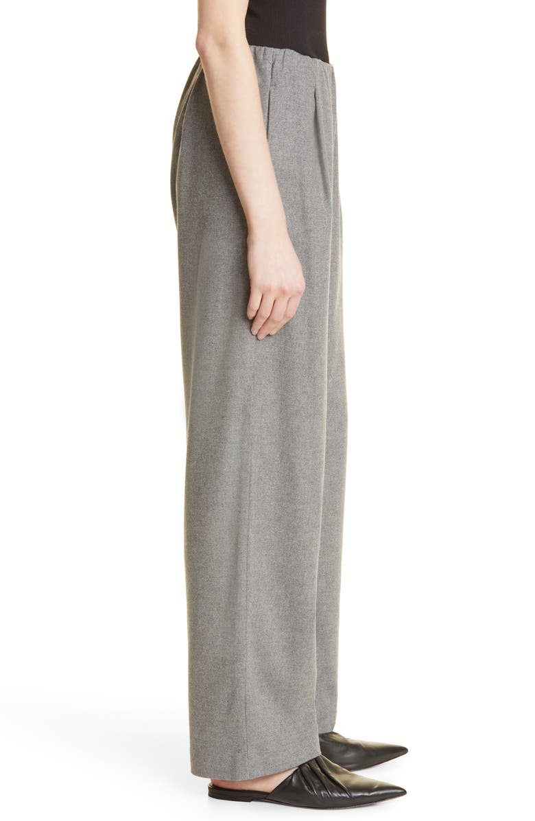 Vince Flannel Pull-On Pants, Alternate, color, 