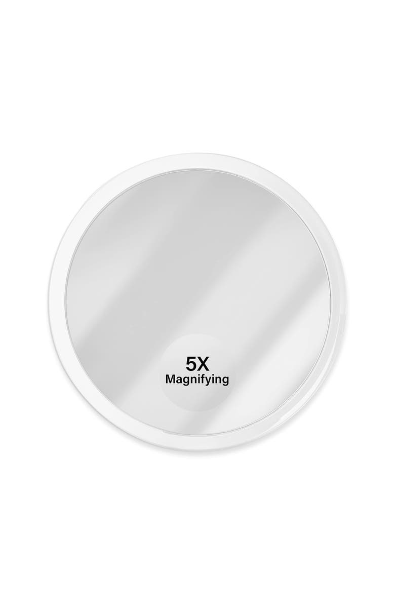 Jumbl 5X Magnifying Mirror, Main, color, White