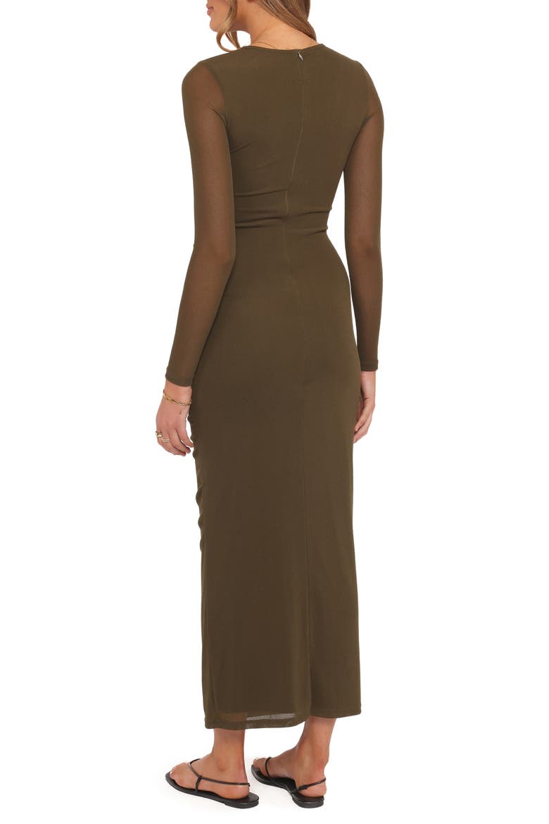 Tormund Long Sleeve Sheath Dress, Alternate, color, OLIVE
