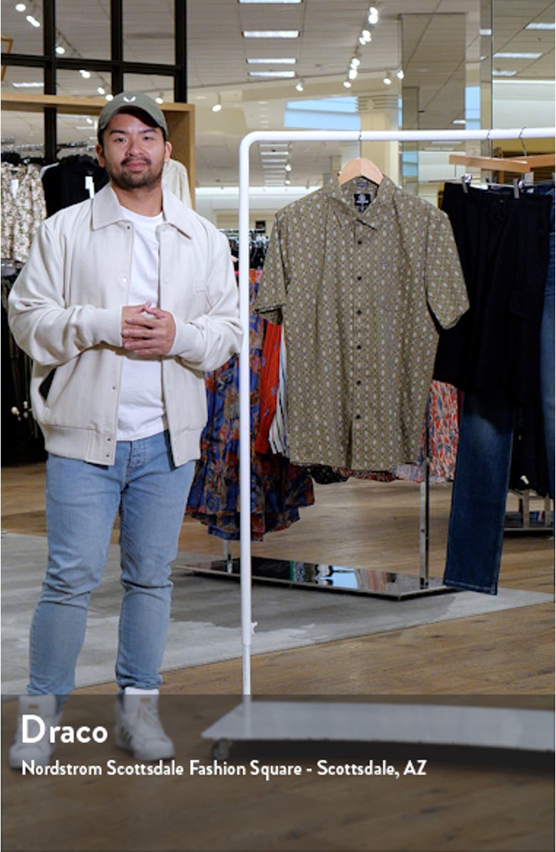 Stone Mash Short Sleeve Button-Up Shirt, sales video thumbnail