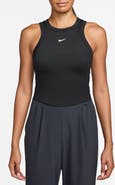 Nike One Fitted Dri-FIT Cropped Tank Top