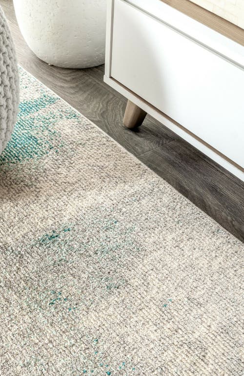 Jonathan Y Contemporary Pop Modern Abstract Vintage Area Rug In Green