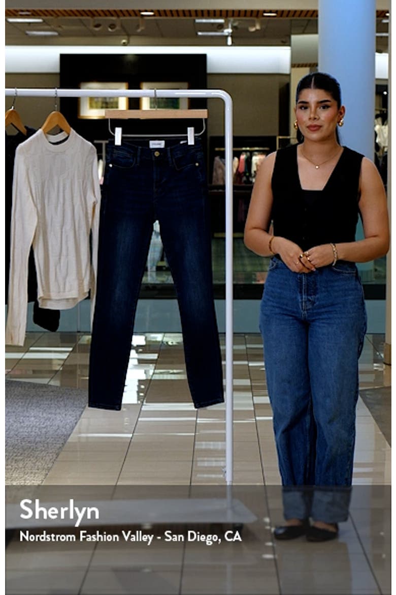 Le High Ankle Skinny Jeans video