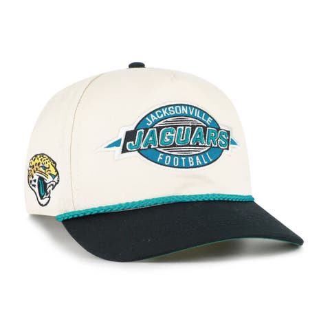 Men's '47  Natural Jacksonville Jaguars Frame Out Two Tone Hitch Adjustable Hat