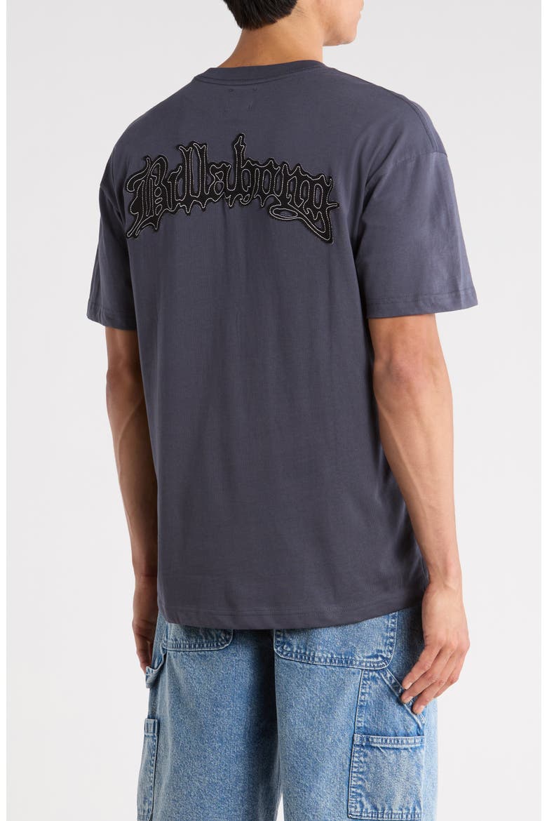 Arch Up Cotton T-Shirt, Alternate, color, CHARCOAL