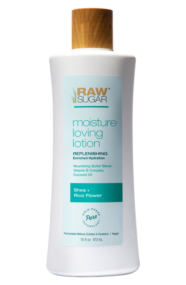 RAW SUGAR Moisture Loving Body Lotion - Replenishing, Main, color,