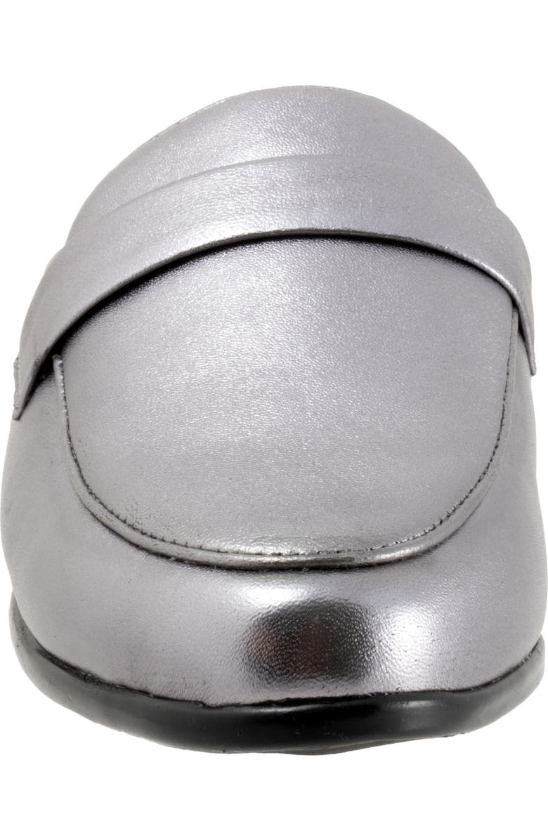Trotters Lola Loafer Mule, Alternate, color, Pewter