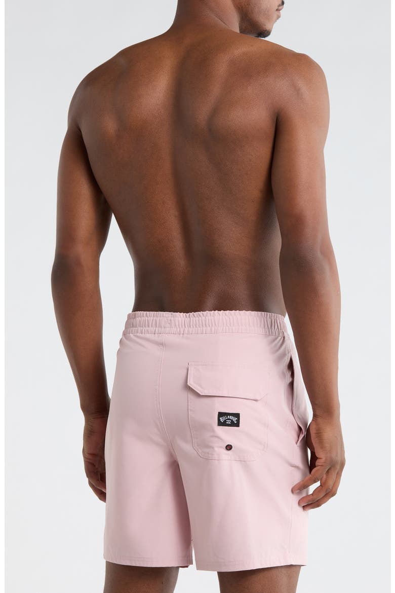 Volley Swim Trunks, Alternate, color, PALE MAUVE
