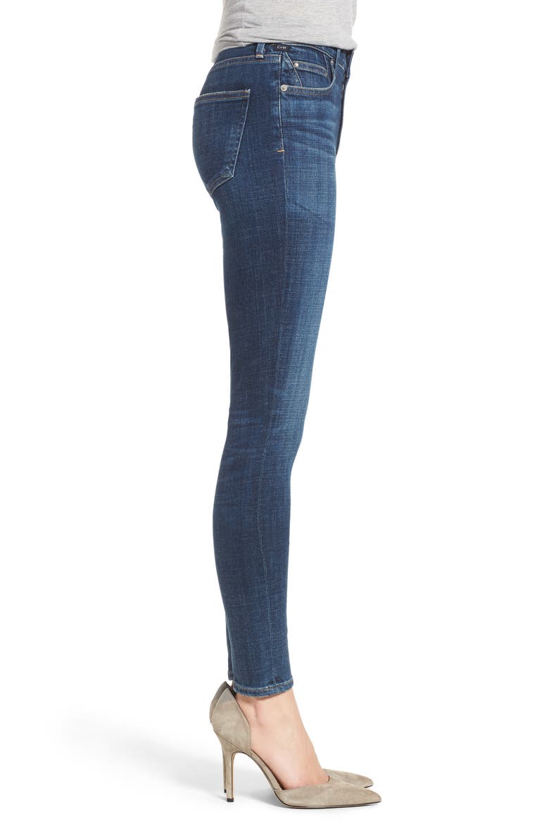 Rocket High Waist Skinny Jeans, Alternate, color, JOURNEY