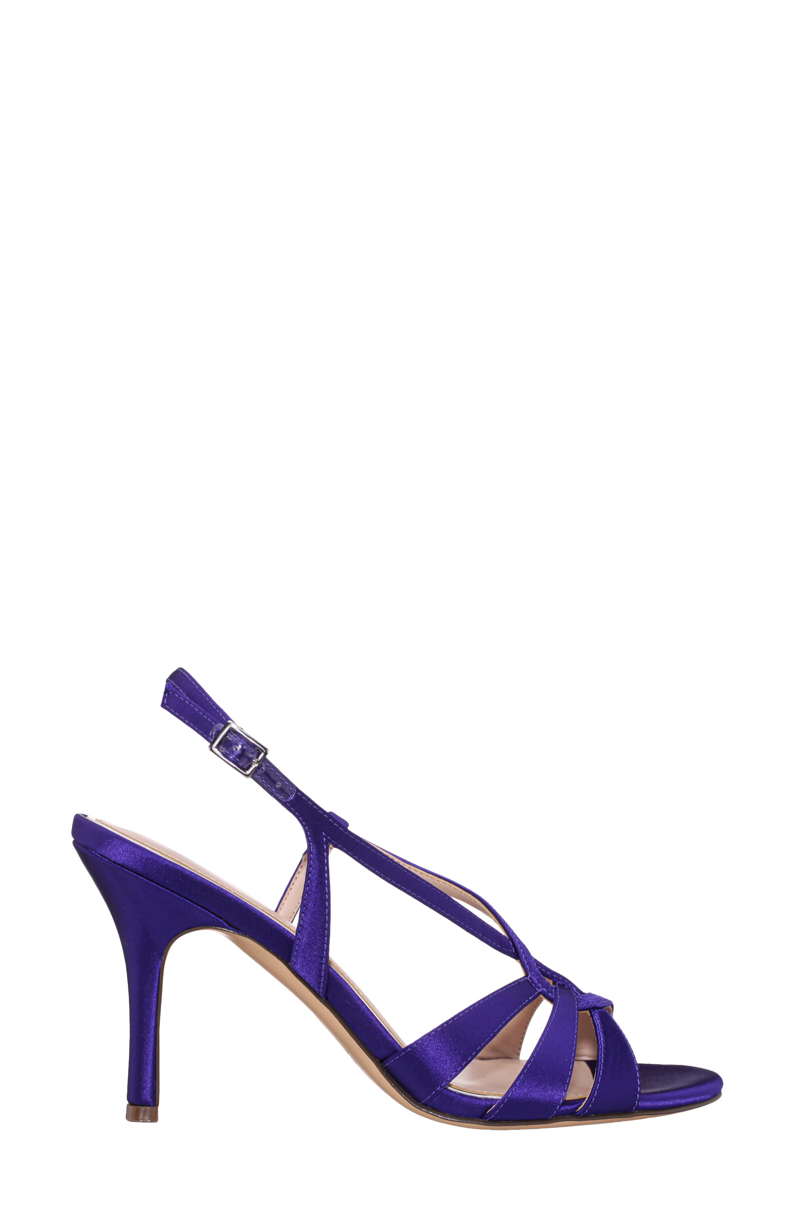 Nina Valley Slingback Sandal, Alternate, color, Midnight Plum