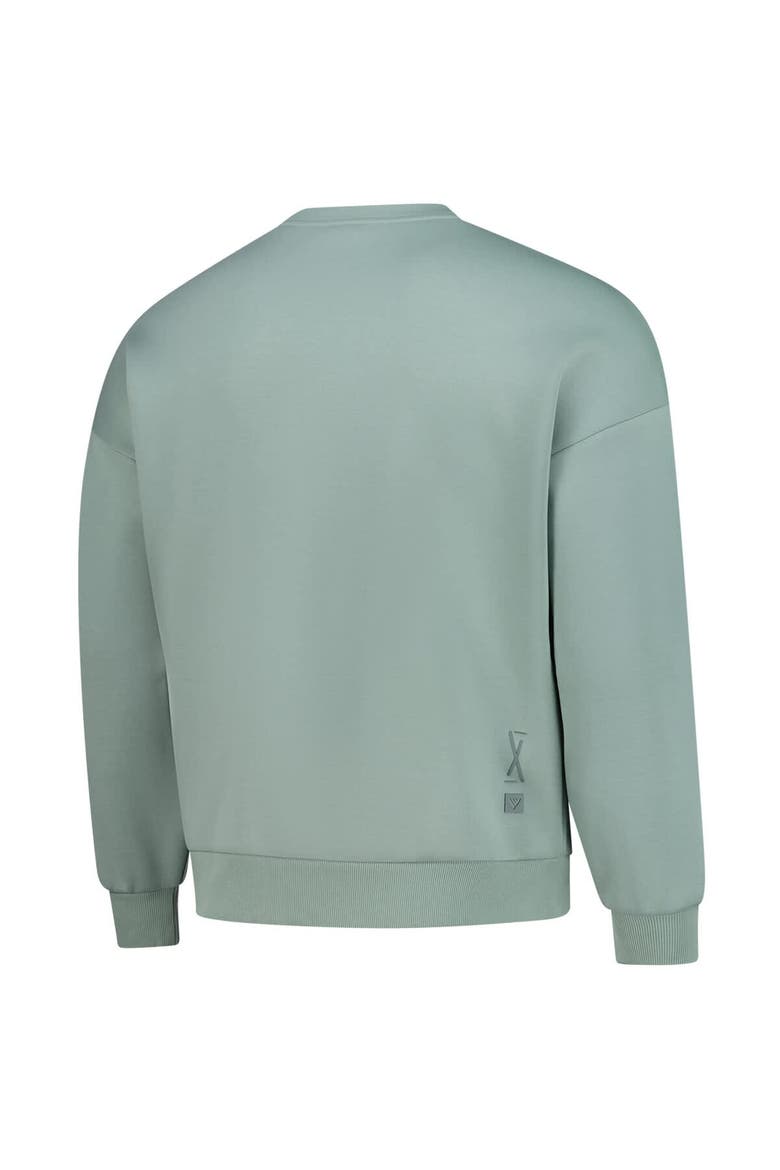 Unisex Levelwear  Green USMNT Luxe Signature Tri-Blend Pullover Sweatshirt, Alternate, color, Green