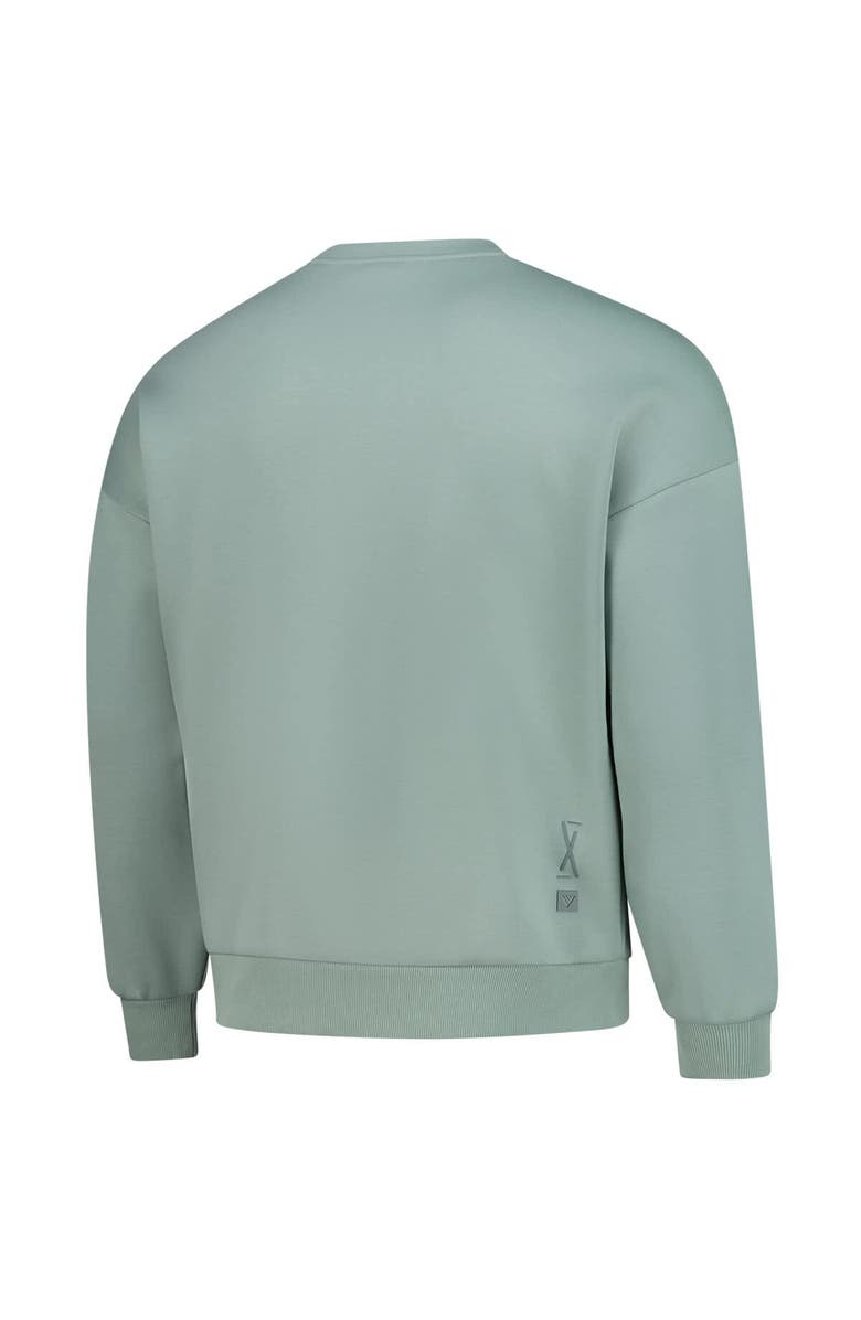 LEVELWEAR Unisex Levelwear  Green USMNT Luxe Signature Tri-Blend Pullover Sweatshirt, Alternate, color, Green