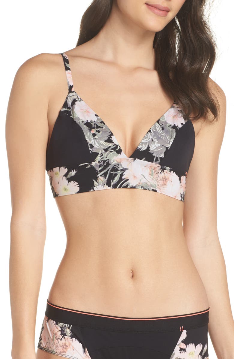 Stance Beau Floral Bralette, Main, color,