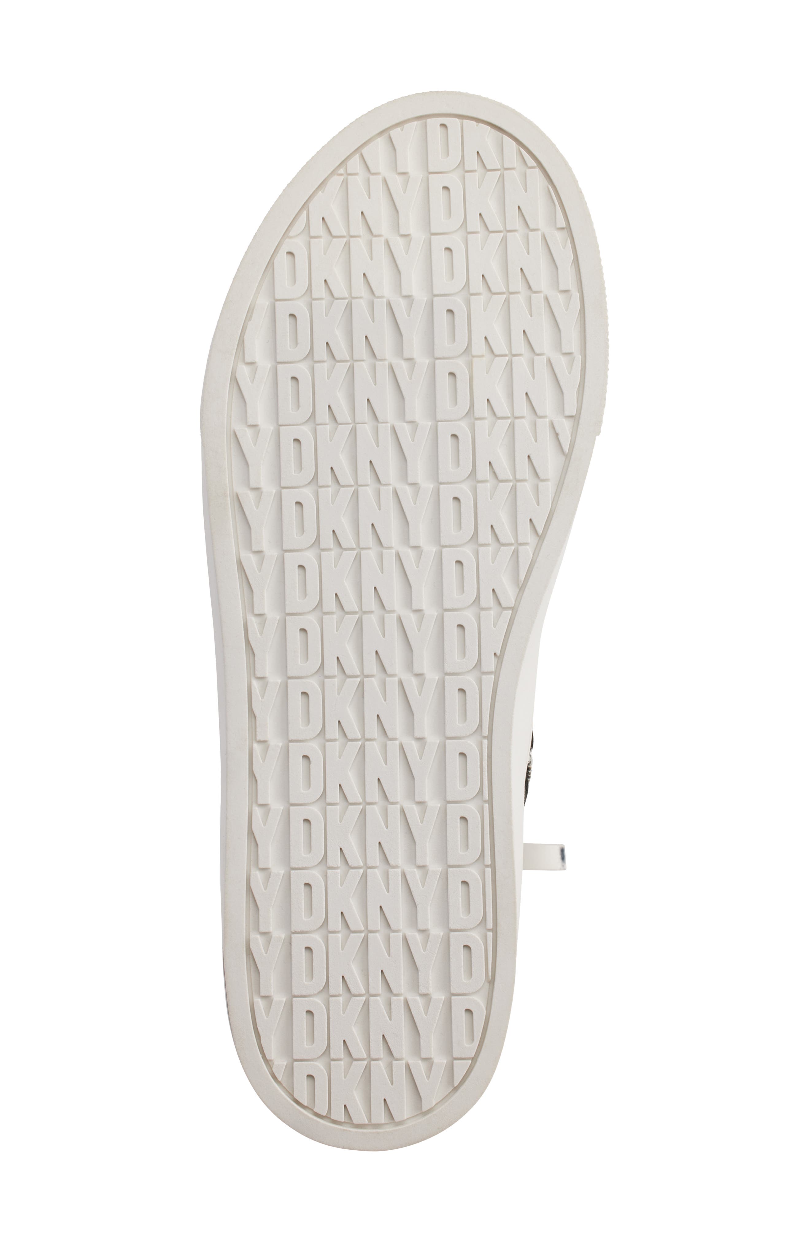 DKNY Yaser Mid Top Platform Sneaker, Alternate, color, 