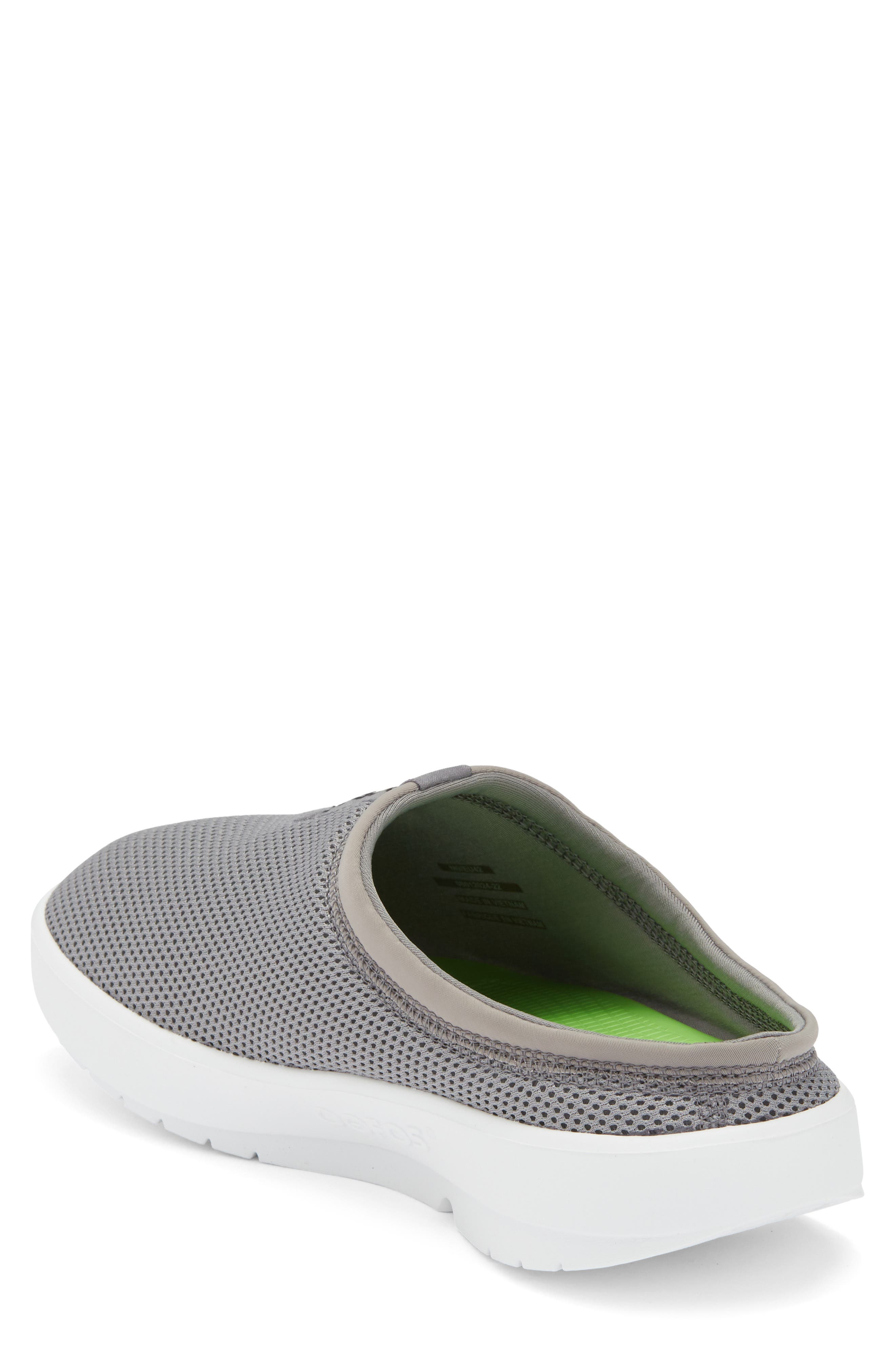 Oofos OOcoozie Sport Mule, Alternate, color, White/ Slate