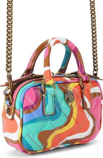 Extra Small Kensington Quilted Leather Duffle Bag