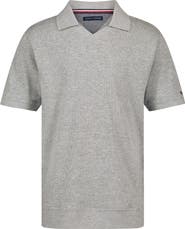 Tommy Hilfiger Kids' Rib Knit Johnny Collar Polo
