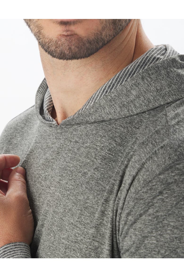 Taclite Hoodie, Alternate, color, Heather Black