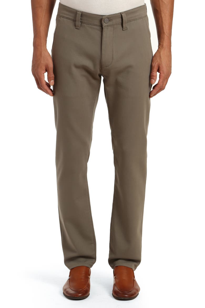 Verona Slim Fit Chinos, Main, color, OLIVE
