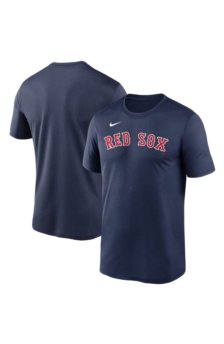 Nike Men's Nike Navy Boston Red Sox Wordmark Legend Performance T-Shirt, Alternate, color, 