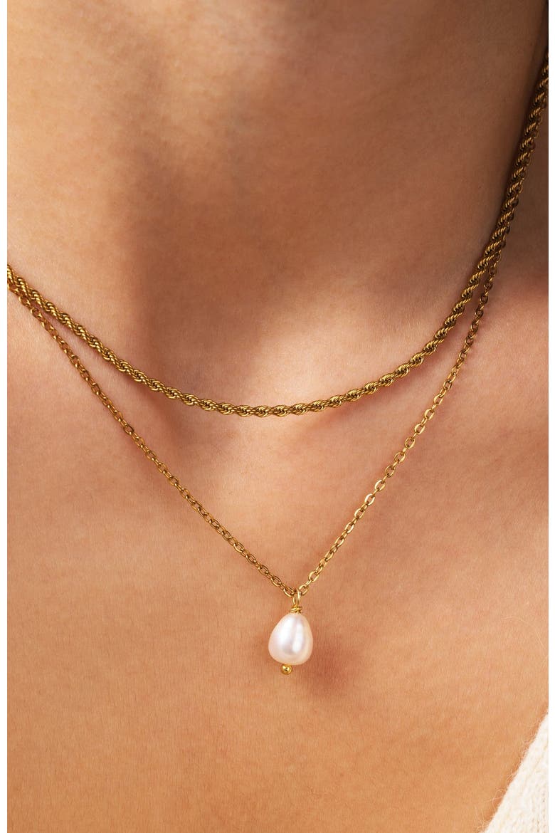 Mariana Necklace Bundle, Alternate, color, Gold